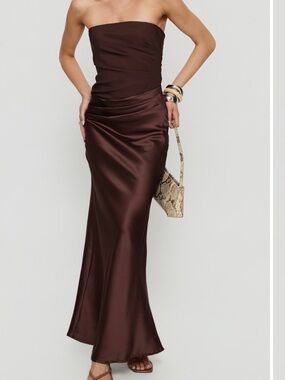princess polly keila dress Keila Lace Trim Cutout Maxi Dress (Women)